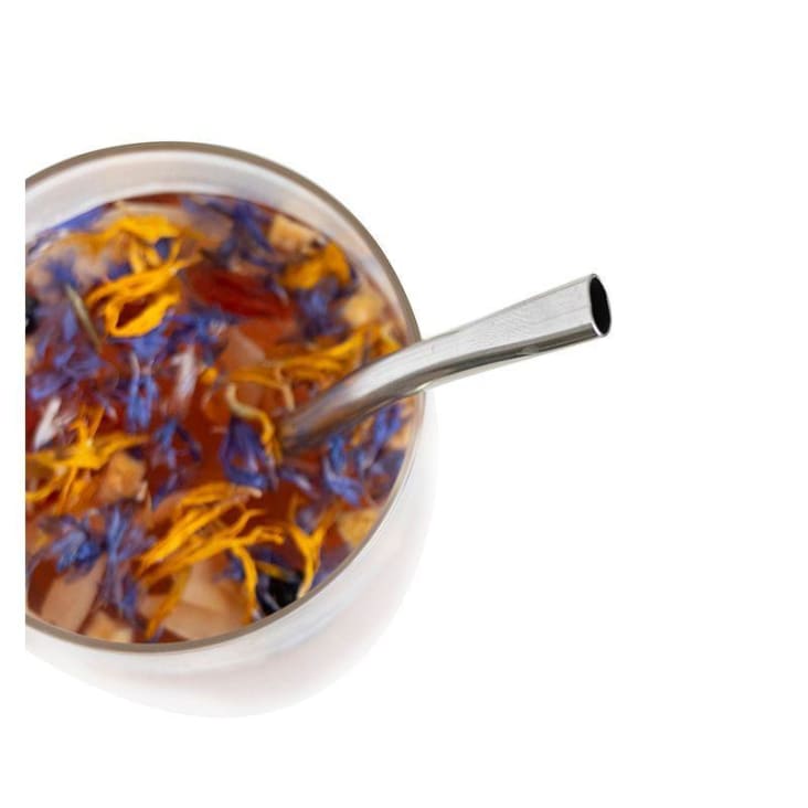 Paille en inox avec filtre intégré pour thé et infusions-INOX cropped-5
