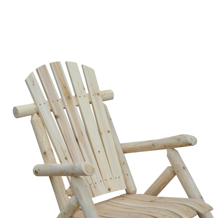 Fauteuil de jardin rocking chair bois de pin cropped-7
