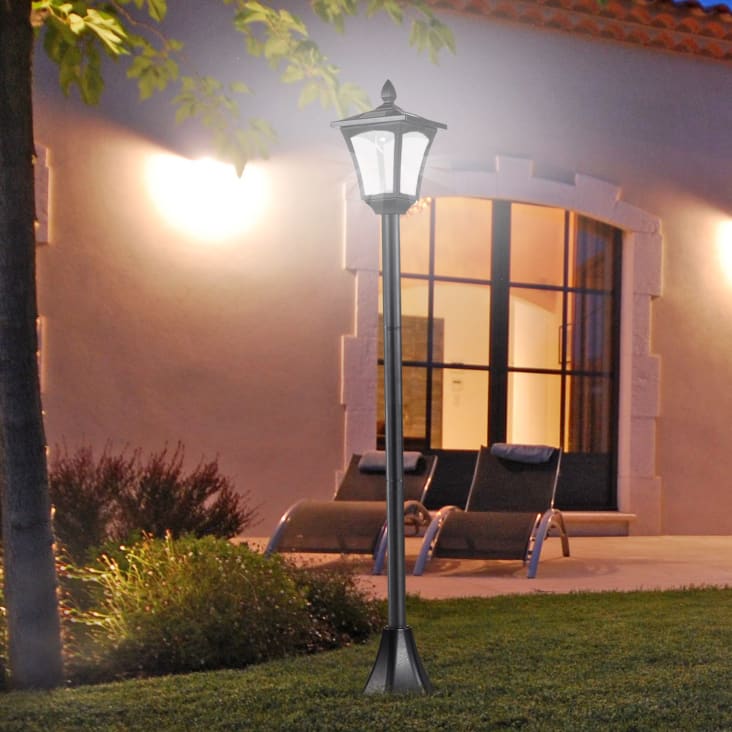 Lampe solaire de décoration de jardin pour l'extérieur, lampe de terrasse, lampe  solaire de sol