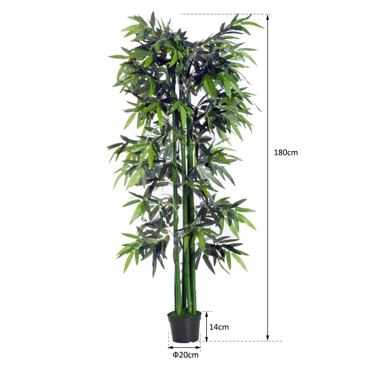Bambou Excelsior Artificiel 190 cm