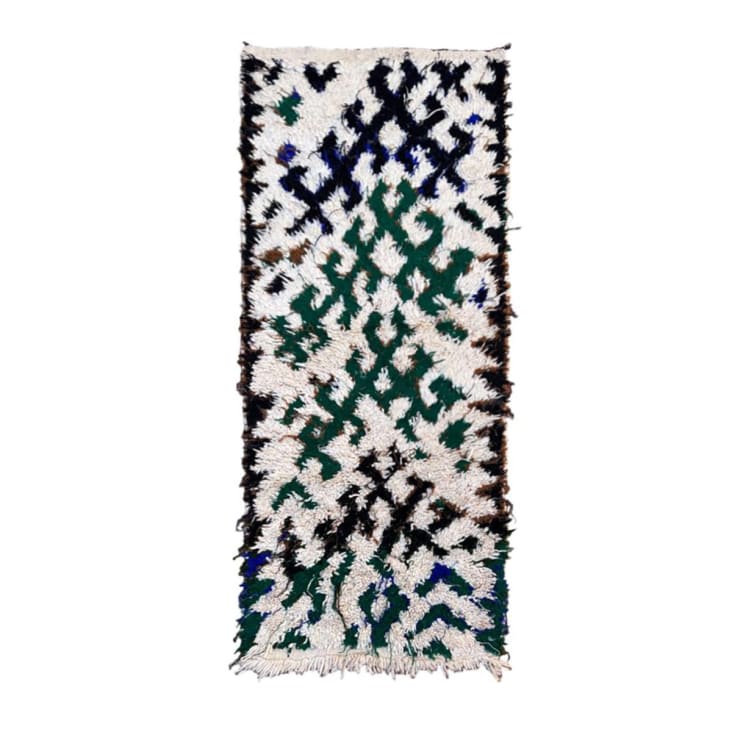 Tapis Berbere marocain pure laine 70 x 171 cm-Berbere