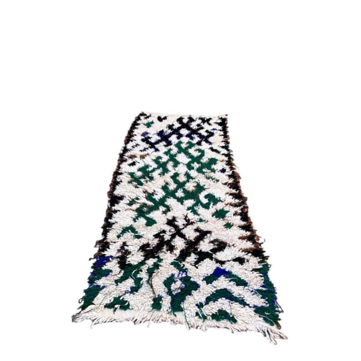 Tapis Berbere marocain pure laine 70 x 171 cm-Berbere cropped-3