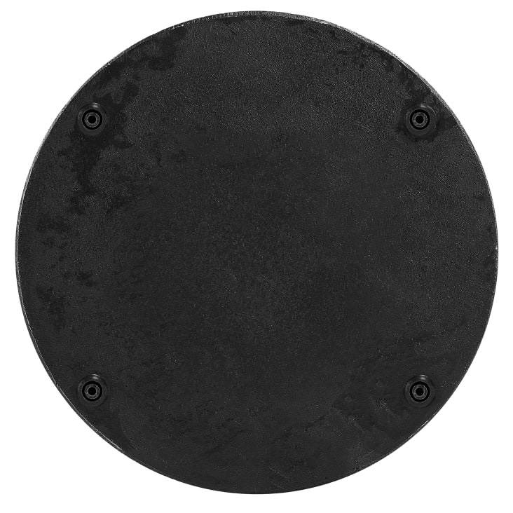 Pied de parasol en béton marron vieilli ⌀ 50 cm-Capaci cropped-5