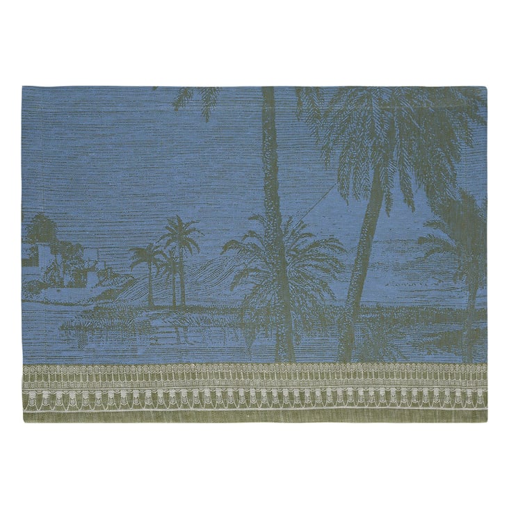 Set de table en lin palmier 50 x 36-Croisière sur le nil