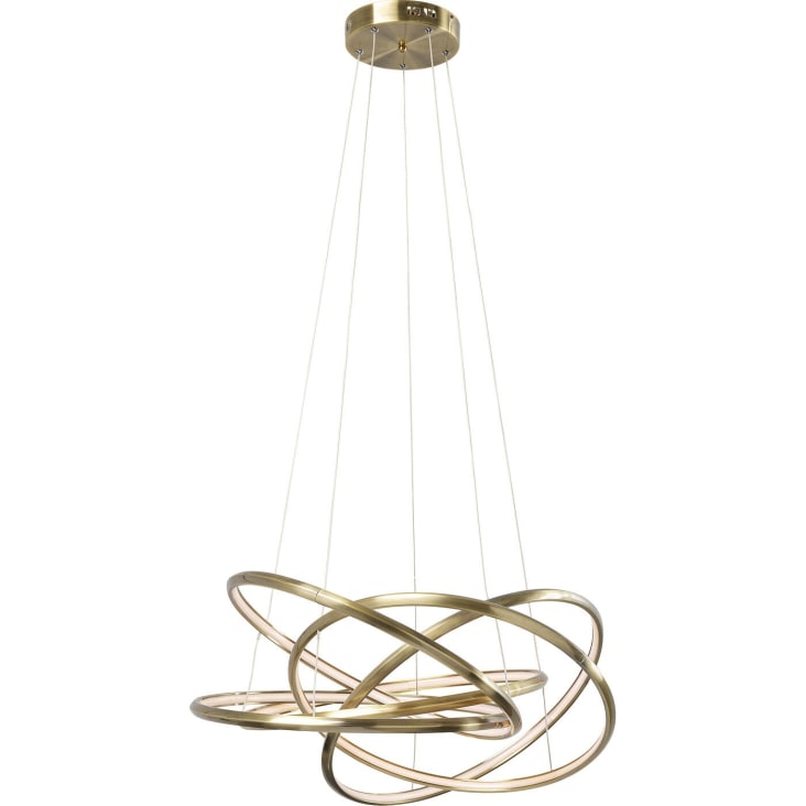 Suspension Saturn LED dorée Kare Design-SATURN