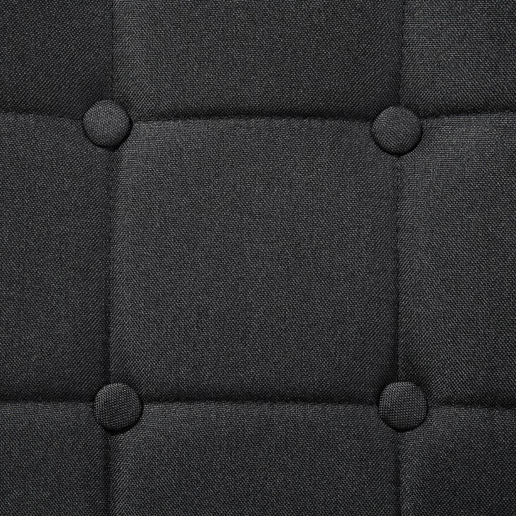 Lot de 2 chaises en tissu noir-Brooklyn cropped-9