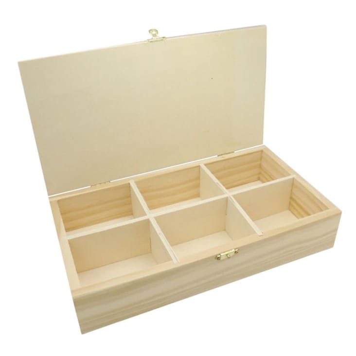 Mini scatola portapane in legno d'acacia