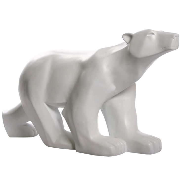 Statue l'ours blanc de François Pompon L65cm-OURS