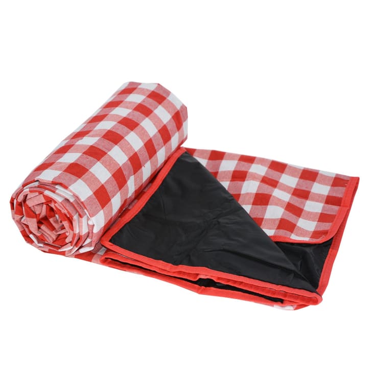 Alux - Mantel impermeable de hule - Manteles lavables para picnic - Mantel  de plástico que no se decolora con respaldo mejor que la franela - Naranja