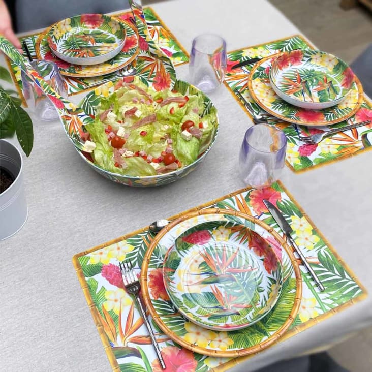 Platos de melamina en meiggs online