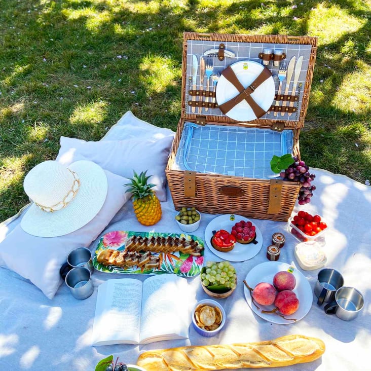 Cesta de picnic para 4 personas