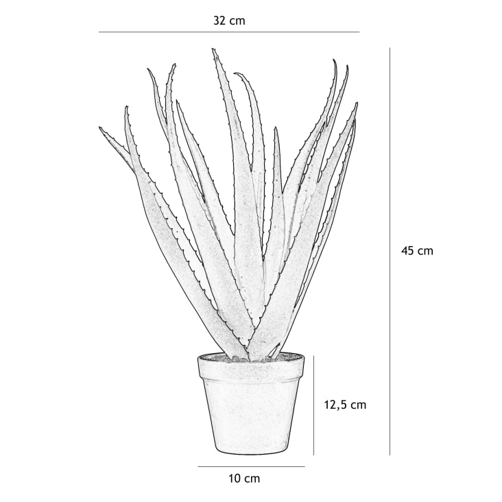 Aloe vera artificiel 45cm cropped-5