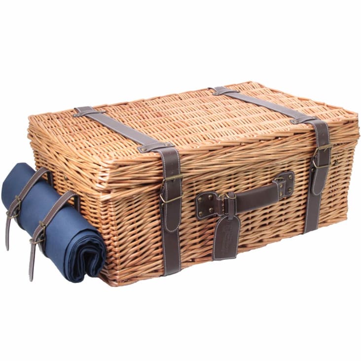 Cesta de picnic Trianon verde 4 personas