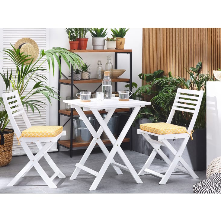 Maison Exclusive - Coussins de chaise lot de 2 motif de feuilles