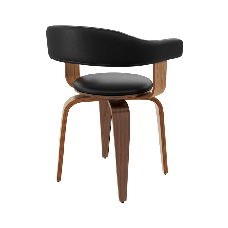 Bracciolo Sedia In Poliuretano MoKo - Rivestimento Vellutato, Con Cinghie Regolabili, Nero