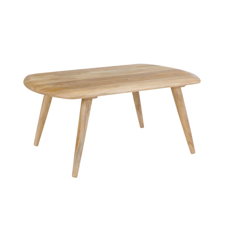 Table basse rectangulaire en bois de manguier-Vivi