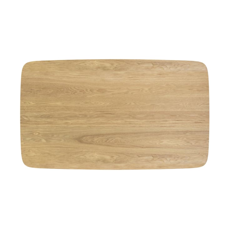 Mesa de comedor grande de madera clara Avesta