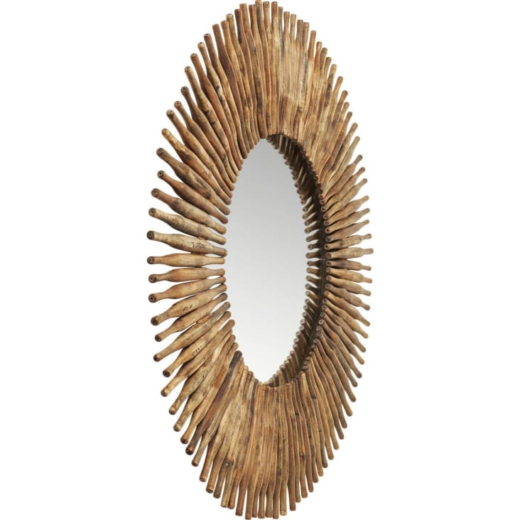 Miroir rond en bois recyclé D120-Sunlight cropped-3