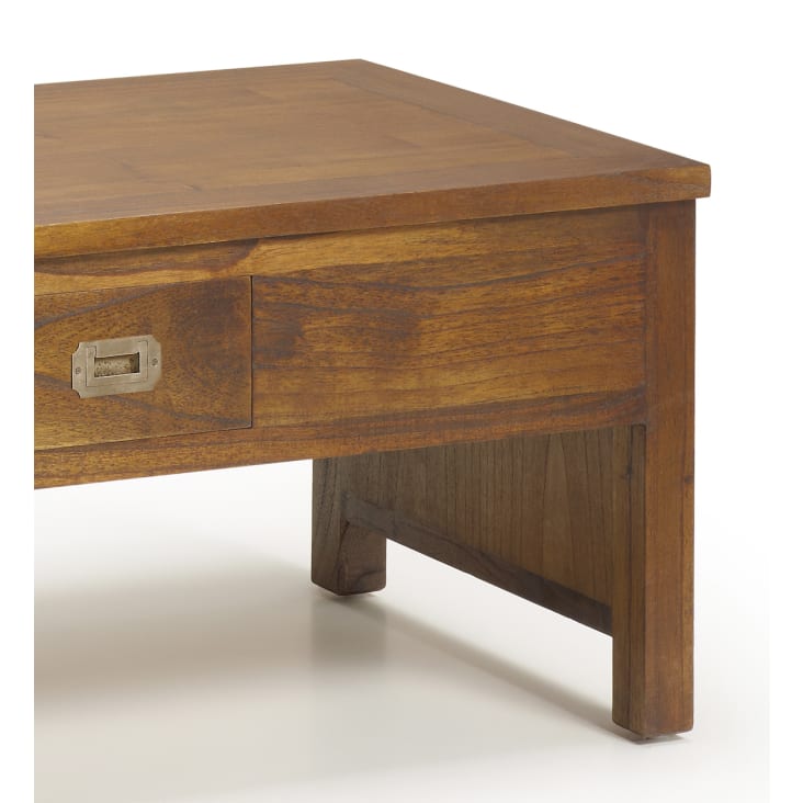 Ashley Kettleby Baule Tavolino - Mobile Legno Vintage Con Piano Sollevabile 85cm - Foto 2