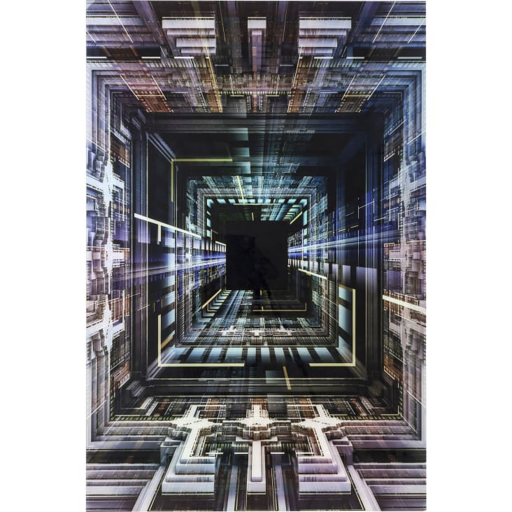 Cuadro cristal science fiction 120x180cm-Science fiction
