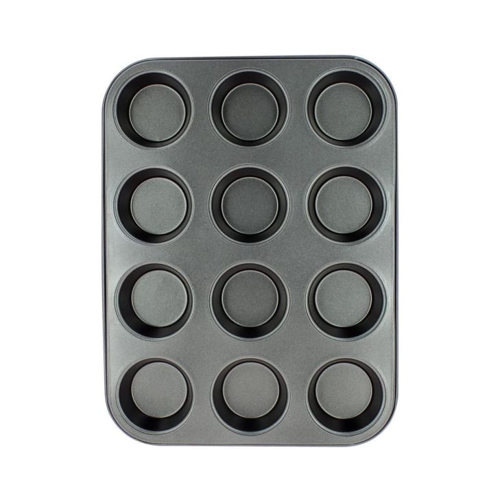 Plaque à 12 muffins en acier carbone-Amandine cropped-2