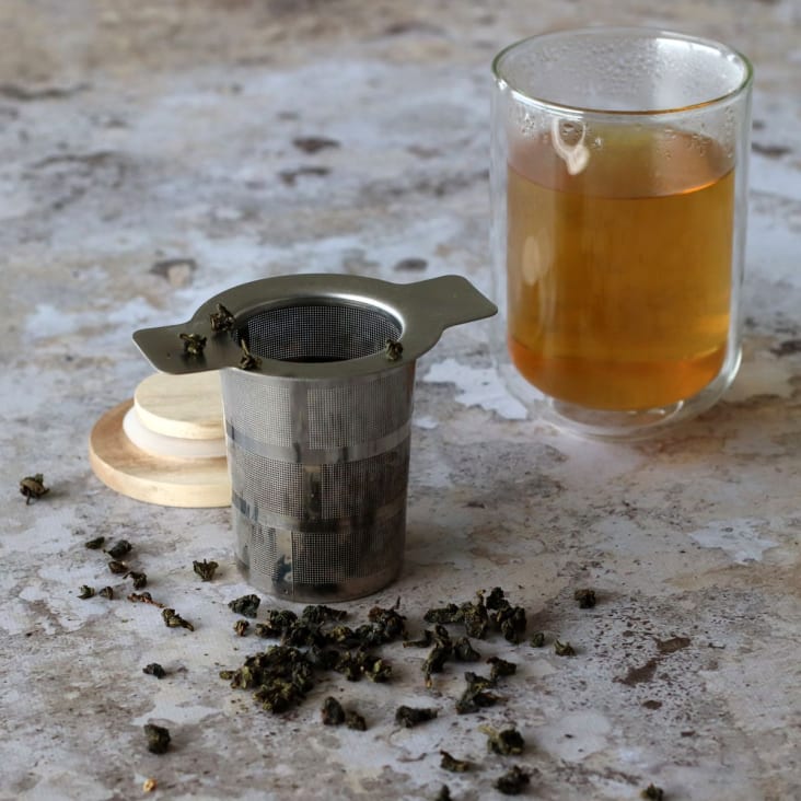 Infuseur à thé rétractable en inox avec couvercle en bois d'acacia-Luke cropped-2