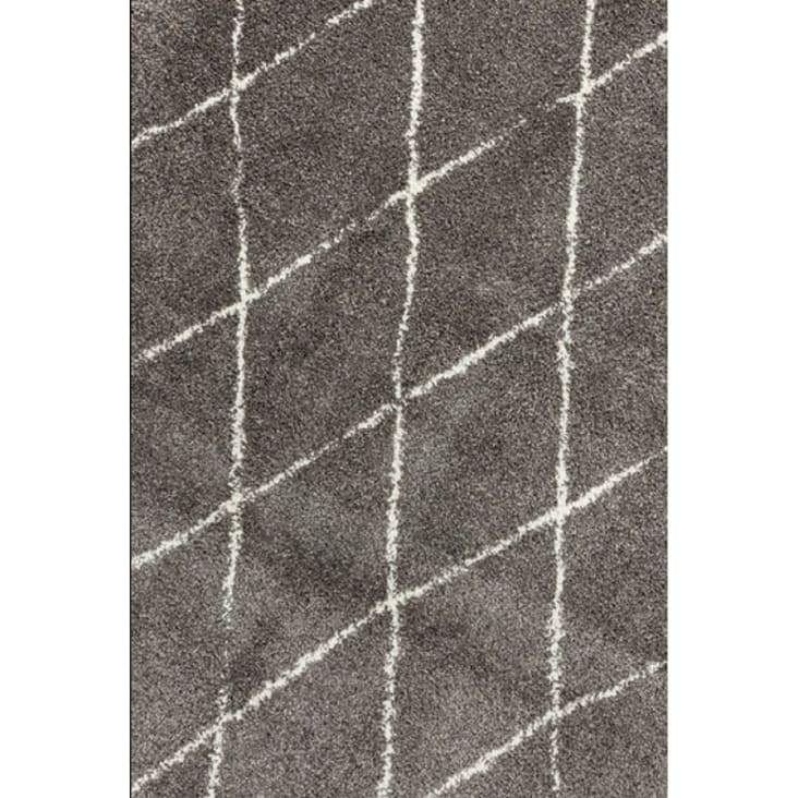 Tapis épais style berbère gris 120x170 cm-DIKO cropped-2