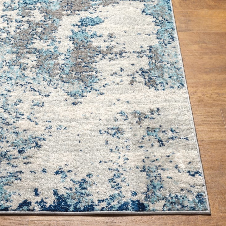 Teppich | 160x220 SARAH Maisons du Modern Blau/Grau/Weiß Abstrakt Monde
