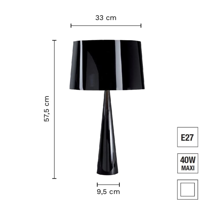Lampe à poser chrome H58,5cm-TOTEM cropped-5