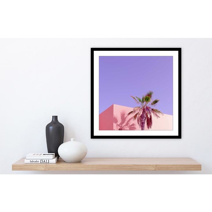 Affiche photo pink palma sans cadre 30x30cm cropped-3