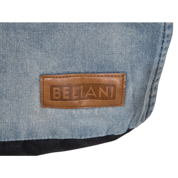 Poltrona sacco tessuto jeans 73 x 75 cm