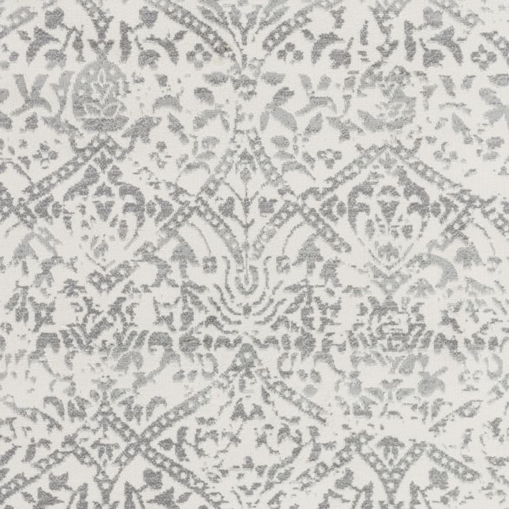 Tapis Vintage Oriental Blanc/Gris 200x275-Margaux cropped-7