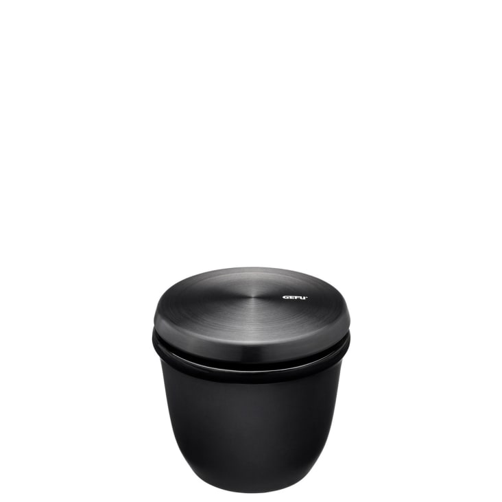 Boîte à sel et à épices noir en céramique noir-X-PLOSION