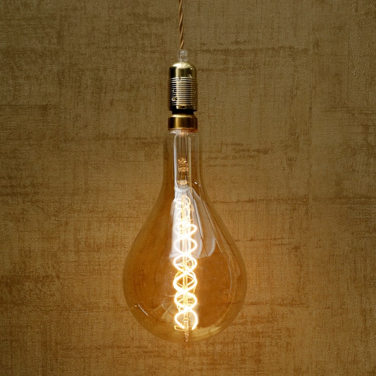 Ampoule LED filament Edison ambrée 4W – Hoopzi