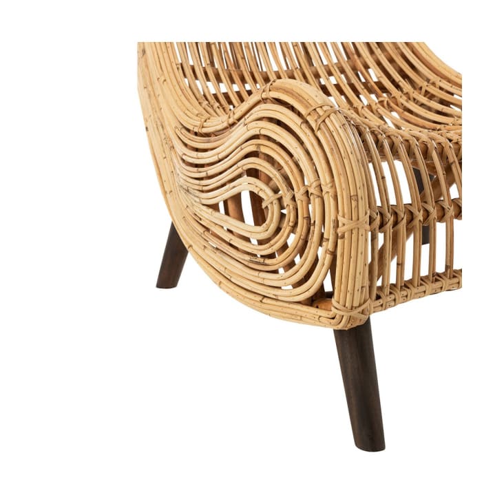 Chaise de jardin en métal noir style scandinave et bohème chez Homifab