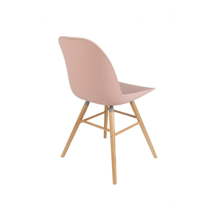 Chaise design en bois rose-Albert kuip cropped-3