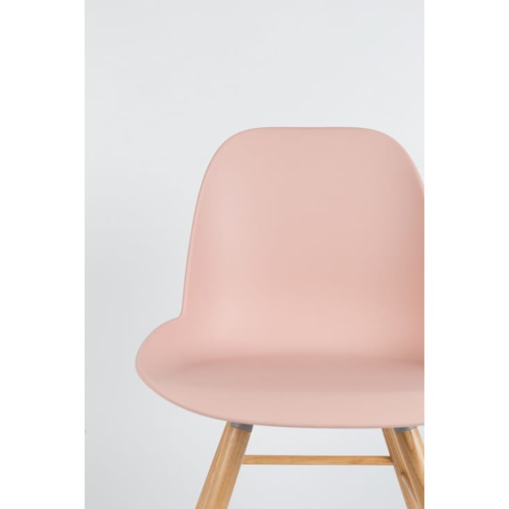 Chaise design en bois rose-Albert kuip cropped-7