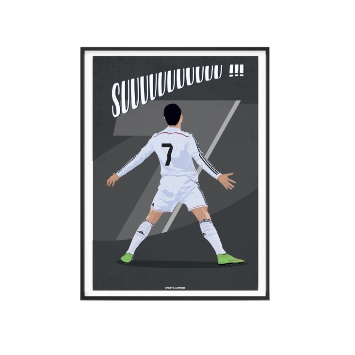 Affiche Football - CR7 Suuuu - 30 x 40 cm FOOT