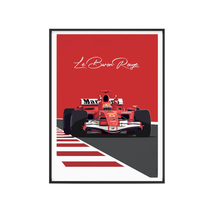 Affiche Formule 1 - Le Baron Rouge 30 x 40 cm AUTO-MOTO