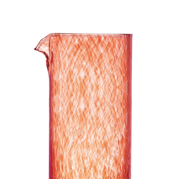 Broc en verre rouge-l'unité-Broc, craft cropped-2