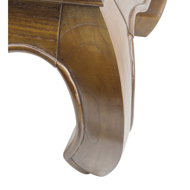 Table basse en bois marron L 125 cm-Star cropped-3