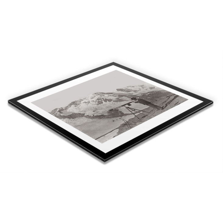 Photo ancienne noir et blanc montagne n°59 alu 40x40cm-MONTAGNE cropped-3