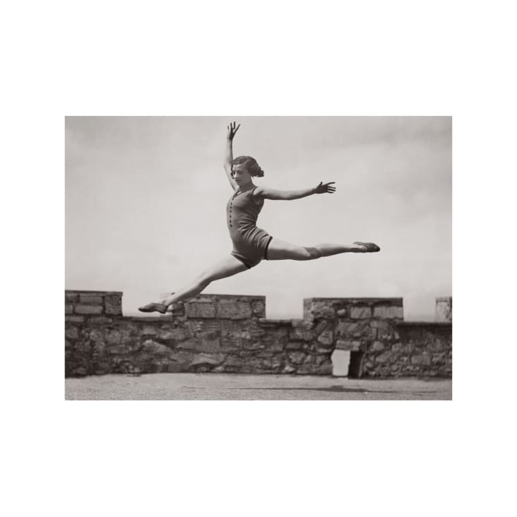Photo ancienne noir et blanc danse n°01 alu 30x45cm-SPORT