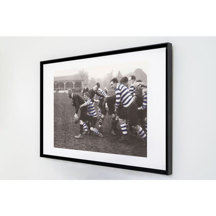 Photo ancienne couleur rugby n°07 cadre noir 40x60cm-KELEPOQ COULEUR cropped-3