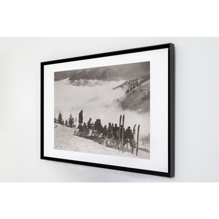 Photo ancienne noir et blanc montagne n°88 cadre noir 40x60cm-MONTAGNE cropped-3