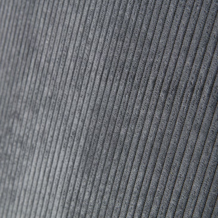 Sofá esquinero izquierdo de 3 plazas en terciopelo gris-Thomas cropped-6