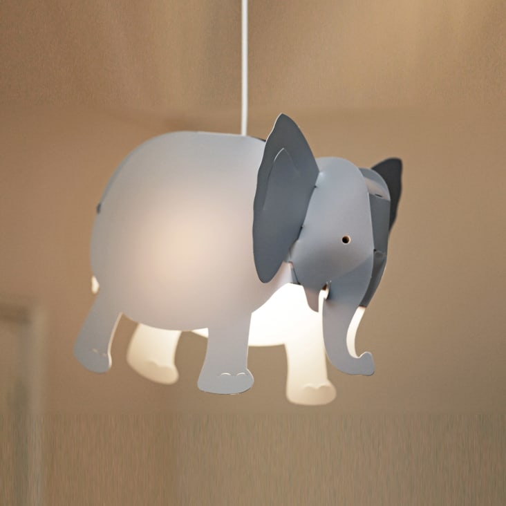 Lámpara de mesa para bebe con elefantes Little Elephant