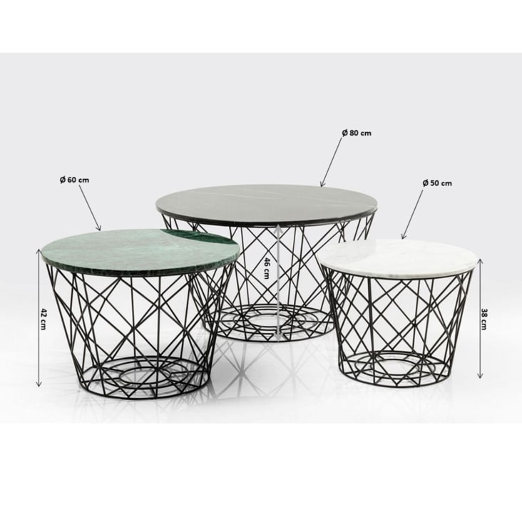 3 tables basses en marbre et acier-East cropped-3
