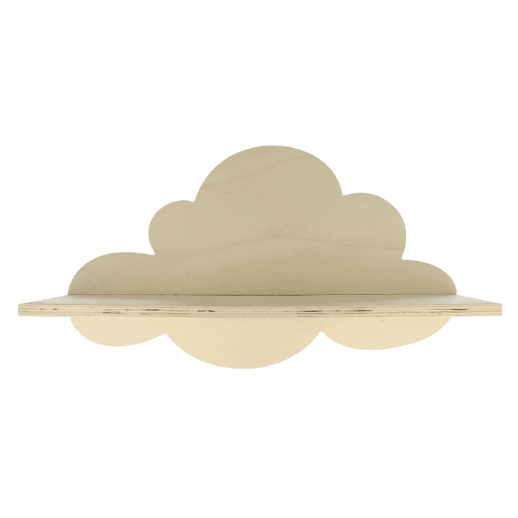 Étagère en bois enfant nuage L39cm-NUAGE