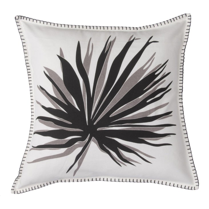 Fodera Per Cuscino 50x50 Cm La Finesse In 100% Cotone - Tessuto Colorato Con Cerniera Invisibile - 3